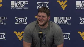 Home state boy Zach Frazier opens up with WVU Football [upl. by Toshiko]