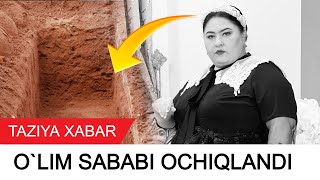 TAZIYA UZBEK SANATIDA YOQOTISH XALIMAXONIM OLIM SABABLARI OCHIQLANDI [upl. by Eniahs]