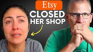 WHY THIS ETSY SELLER GOT BANNED and Lost It All Avoid This Mistake [upl. by Lletnahs222]