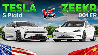 Tesla Model S Plaid vs Zeekr 001 CHINESE EVs Taking the LEAD [upl. by Condon]