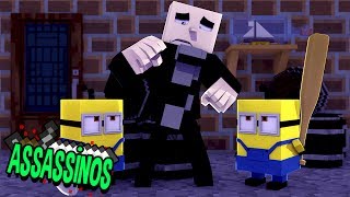 Minecraft MINIONS ASSASSINOS Assassinos [upl. by Ennovihc785]