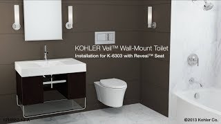 Installation  Veil Toilet with Reveal Seat [upl. by Nifares309]