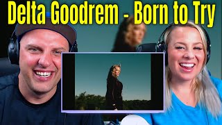 reaction to Delta Goodrem  Born to Try Official Video THE WOLF HUNTERZ REACTIONS [upl. by Yentiw69]