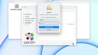 Wacom Movink driver installation mac [upl. by Carlos]