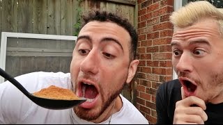 INSANE CINNAMON CHALLENGE ALMOST DIED [upl. by Thrasher]