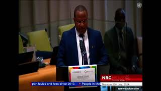 Minister Feo Concerned Over Slow SDG Output  NBC PNG [upl. by Gereld473]