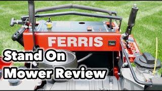 Ferris Stand On Mower Review GCI Turf MowDown ShowDown [upl. by Aneelad]