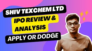 Shiv texchem ipo review [upl. by Doykos]