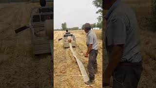 Smart And Effective Way Of Laying irrigating Hose An Electrical Tricycle Plus A Spade Tool [upl. by Ynittirb]