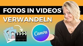 WOW 😲Canva Trick Verwandle dein Foto in ein Video [upl. by Dafodil]