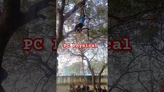 PC PhysicalRope Climbing police tnusrb valourpoliceacademy ropeexercise ropeclimbing rope [upl. by Annwahsal]