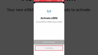 ios KDDISB code EN eSIM initial settings by activation code mp4 [upl. by Fidelity495]