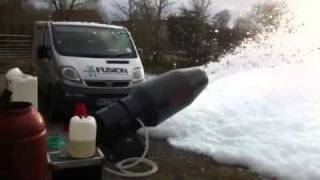 Universal effects 500 jet foam cannon [upl. by Nnylorac572]