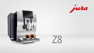 JURA Z8  Kaffeevollautomat  Fully automatic coffee machine [upl. by Maclean]