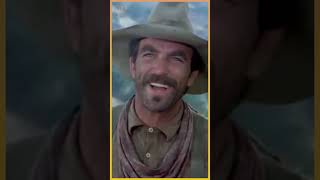 Tom Selleck amp Sam Elliott Big Brother The Shadow Riders 1982 [upl. by Ahsirek]