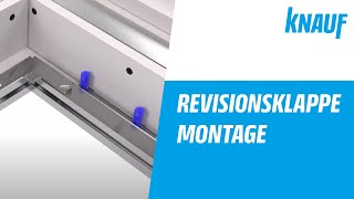 Knauf Revisionsklappe  Montage [upl. by Iem]