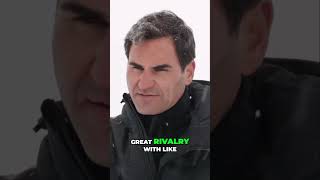 Roger Federer Talks About His First Match with Nadal nadal federer tennis [upl. by Range685]