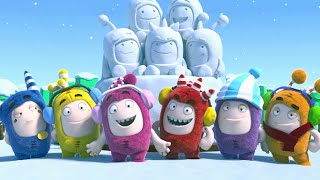 Oddbods  Kejahilan Salju  BARU  Kartun Lucu Untuk AnakAnak [upl. by Hyps]