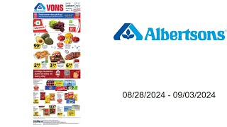 Albertsons Weekly Ad US  08282024  09032024 [upl. by Noemis]