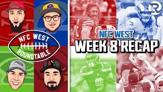 NFC West Roundtable  NFL Week 8 Recap [upl. by Eirrej]