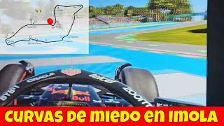 Asi correrá Checo Pérez el circuito de Imola Emilia Romagna Italia en su auto Red Bull Formula 1 [upl. by Rairb276]