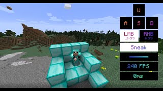 How to see your CPS in Minecraft WORKING 2021 [upl. by Munt]