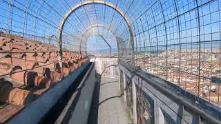 Views from the top of Campanile di Giotto Bell Tower Firenze Italy 20220430 [upl. by Nwahsek]