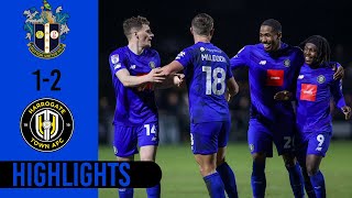 Sutton United 12 Harrogate Town Highlights [upl. by Colton645]