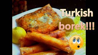 Turkish borek 🤔 naaa Algerian Borek البوراك الجزائري😜😆 [upl. by Medin246]