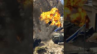 ISRAELI biggest Air Base in Tel Aviv destroyed by IRANIAN Missiles  GTA5 [upl. by Leonanie835]