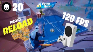 Endgame Reload Fortnite Gameplay  Xbox Series S 120 FPS Controller  Fortnite Remix Season [upl. by Llemej]