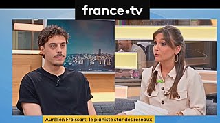 Aurélien Froissart  first EXCLUSIVE INTERVIEW on French Television [upl. by Johen407]