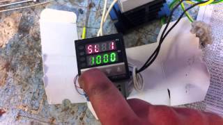 C100 temperature controller sensor select [upl. by Combs]