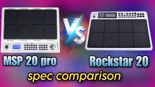 which one is best   Mstudio MSP20 pro VS Rockstar 20 pro Advanced  Specification Comparison [upl. by Mccurdy]