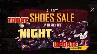 TODAY NIGHT UPDATE  OCTOBER 4  SHOES OFFER [upl. by Irpac]