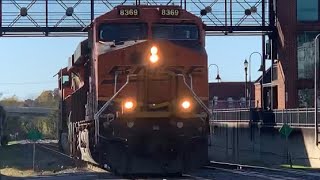 CSX L112 Light power with BNSF [upl. by Lorrimor]