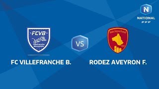 J26  FCVB  Rodez AF I National FFF 20182019 [upl. by Orecul]