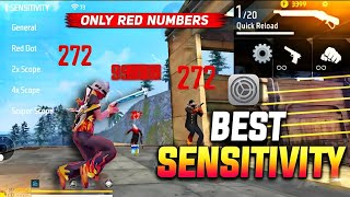 Free Fire Auto Headshot Tricks 2023 Sensitivity  2gb  4gb  6gb Ram Headshot Sensitivity Settings🔥 [upl. by Jaquith]