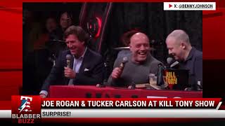 Unexpected Guest Joe Rogan amp Tucker Carlson on Kill Tony Show [upl. by Yelsnia]