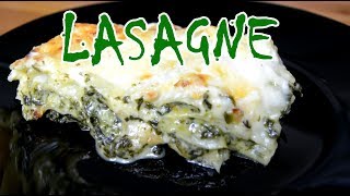 Recette de LASAGNE Epinard Chèvre Miel [upl. by Anirbed]