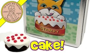 Stampy Limited Edition Lunch Box amp Shirt LPSDave Makes Stampy Minecraft Cakes [upl. by Anrehs]