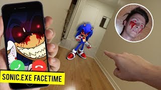 CALLING SONICEXE ON FACETIME AT 3 AM SCRATCHED HIS FACE [upl. by Peregrine652]