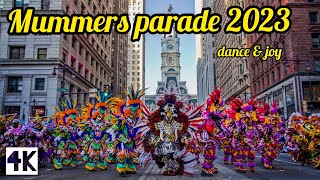 Mummers Parade 2023 4k Full version of the Biggest Mummers Parade 2023 worldwide PhiladelphiaUSA [upl. by Innej328]