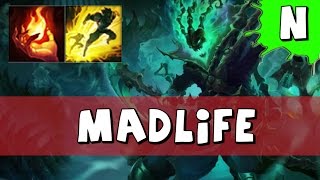 MadLife as Thresh vs Braum SUPP  S6 Challenger SoloQ  League of Legends [upl. by Haseefan]