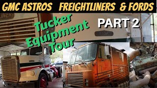 GMC Astro Freightliner Fords at Tucker Equipment Part 2 [upl. by Aisinut764]