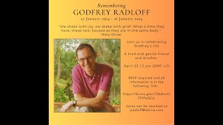 Celebration of life  Godfrey Radloff [upl. by Emelina]