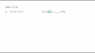 Uppgift 1 a Nationella provet matematik 3c HT 2014 [upl. by Armando]