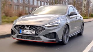 NEW Hyundai i30 N Fastback 2021 FACELIFT  FIRST LOOK exterior interior amp EXHAUST sound [upl. by Sapphira539]