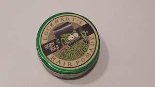 LOCKHARTS HEAVY HOLD GOON GREASEHAIR POMADE REVIEW [upl. by Campbell154]