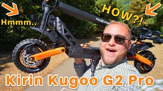 KUGOO KIRIN G2 Pro Electric Scooter Review [upl. by Elvia368]